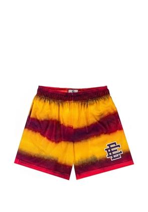 ERIC EMANUEL logo-print track shorts - Red