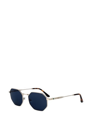 Lacoste geometric-frame sunglasses - Silver