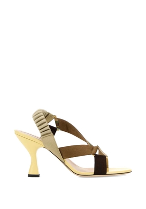 FENDI Iconic Colibrì sandals - Neutrals
