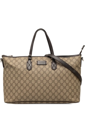 Gucci Pre-Owned 2000-2015 GG Supreme satchel - Neutrals