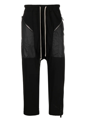 Rick Owens DRKSHDW drawstring drop-crotch trousers - Black