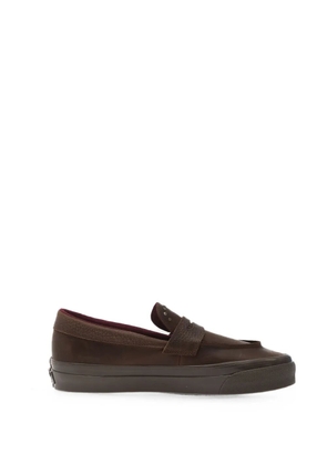 Vans stud-embellished leather sneakers - Brown