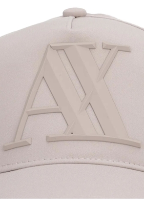 Armani Exchange logo-detail baseball cap - Neutrals