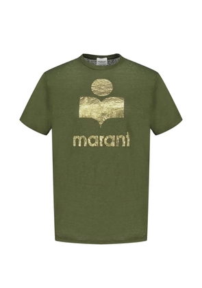 ISABEL MARANT Zewel logo-print T-shirt - Green