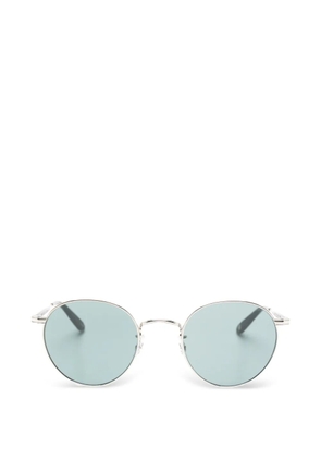 Garrett Leight Wilson round-frame sunglasses - Silver