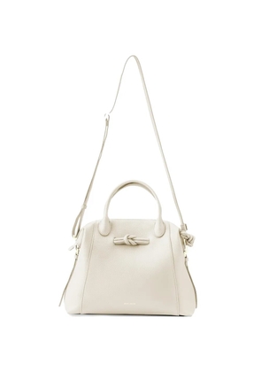 Esin Akan Wimbledon knot-detail backpack - White