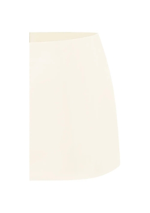 Stolen Stores low-waist straight mini skirt - White