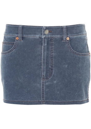 Alexander Wang denim mini skirt - Blue
