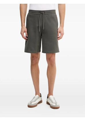 Armani Exchange logo-print drawstring shorts - Green