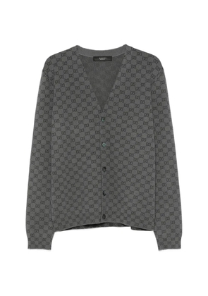 Gucci GG Supreme cardigan - Grey