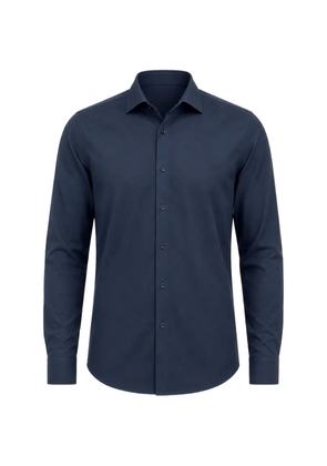 Kired long-sleeve button-up shirt - Blue