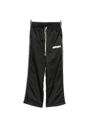 RIVINGTON ROI REBIS logo-print side-stripe track pants - Black