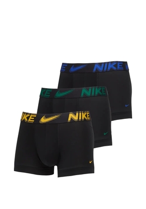 Nike logo-print boxers (set of three) - Black