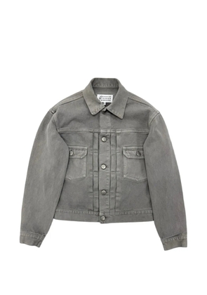 Maison Margiela washed-finish denim jacket - Grey