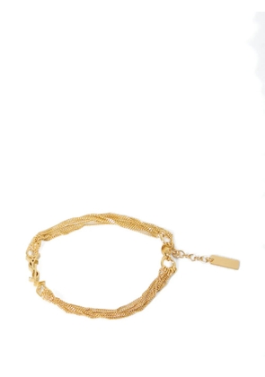 Saint Laurent Cassandre tassel bracelet - Gold