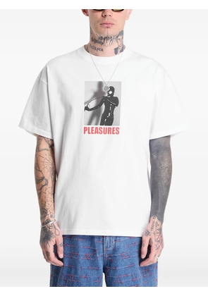 Pleasures Whip graphic-print T-shirt - White