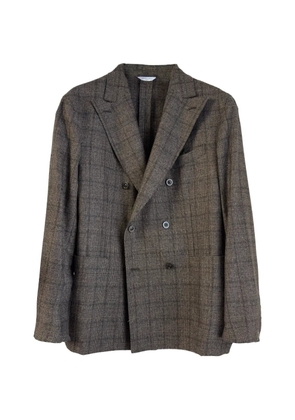 Boglioli double-breasted suit jacket - Brown