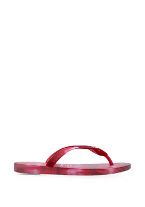 Havaianas x Isabel Marant Top Ikat tie-dye flip flops - Red