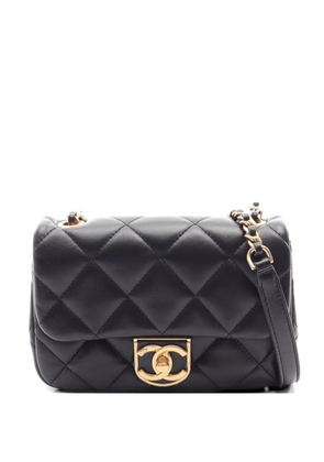 CHANEL Pre-Owned 2021 mini quilted shoulder bag - Black