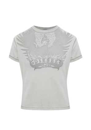 Diesel eagle-print T-shirt - Grey
