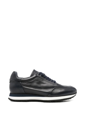 JOHN HARRISON leather sneakers - Blue