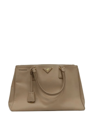 Prada Pre-Owned Galleria double-zip tote bag - Brown
