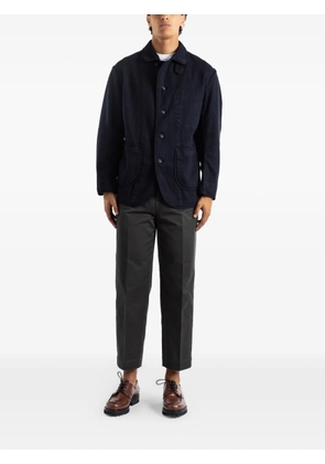 Momotaro Westpoint pleated cropped trousers - Black
