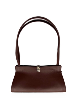 LouLou de Saison Johanna leather shoulder bag - Brown