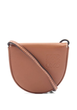 Loewe Pre-Owned 2010s Anagram Heel pouch shoulder bag - Brown