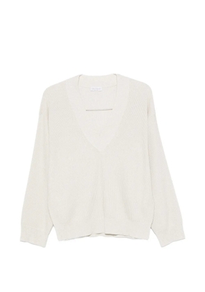 Brunello Cucinelli V-neck sweater - Neutrals