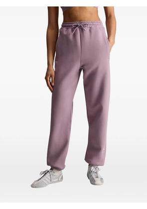 adidas x Stella McCartney logo-print drawstring track pants - Purple
