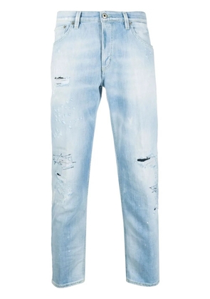 DONDUP distressed light-wash jeans - Blue