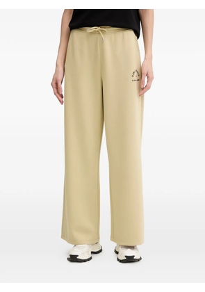 Karl Lagerfeld logo-print drawstring track pants - Neutrals