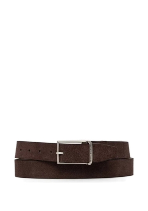 Armani Exchange suede belt - Brown