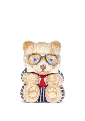 Judith Leiber Teddy Bear Mr. Smith clutch bag - Gold