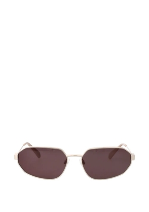 Calvin Klein Jeans geometric-frame sunglasses - Neutrals