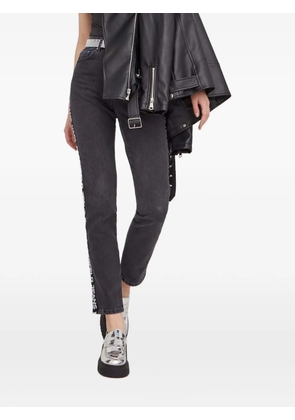 Karl Lagerfeld Jeans logo-tape jeans - Grey