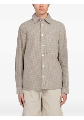 MINIMUM Ace check-print shirt - Neutrals