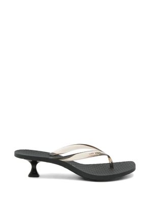 Tory Burch kitten-heel thong sandals - Black