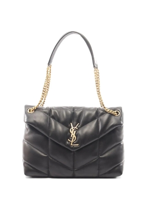 Saint Laurent Pre-Owned 2020s Loulou Puffer shoulder bag - Black