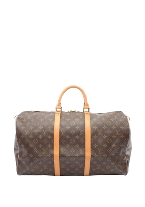 Louis Vuitton Pre-Owned 1995 50 Keepall Monogram duffle bag - Brown
