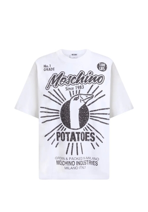Moschino graphic-print T-shirt - White