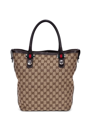 Gucci Pre-Owned Sherry GG Canvas tote bag - Neutrals