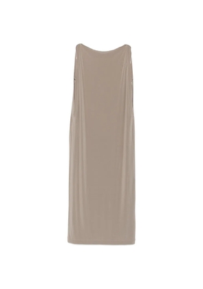 Issey Miyake sleeveless midi dress - Grey