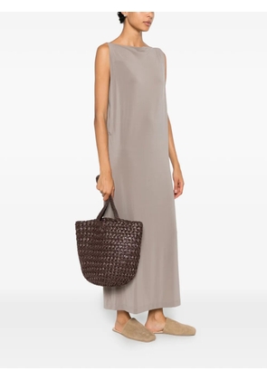 Issey Miyake sleeveless midi dress - Grey