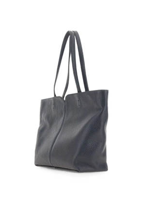 GIANNI CHIARINI large Sandra grained leather shoulder bag - Blue