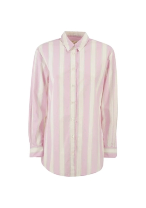 MC2 Saint Barth Brigitte striped shirt - Pink
