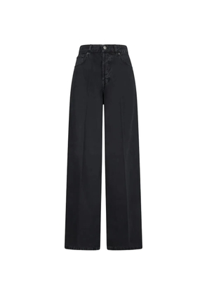 Haikure Bethany pressed-crease jeans - Black