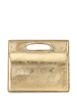 Tyler Ellis tall Stella antiqued-leather tote bag - Gold