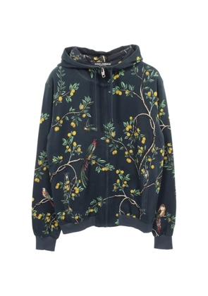 Dolce & Gabbana Pre-Owned zip-up hoodie - Blue